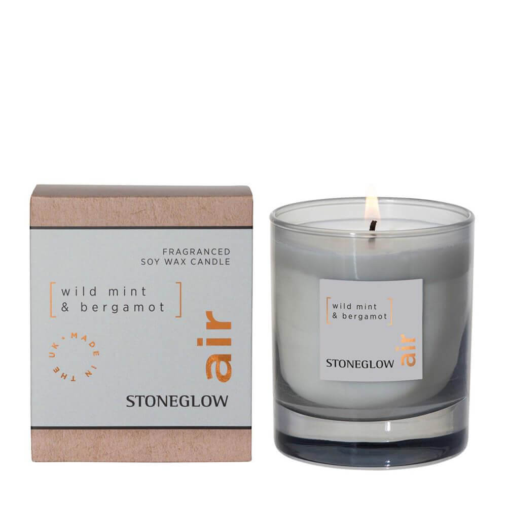 Stoneglow Elements Air Wild Mint & Bergamot Candle Tumbler